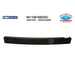 2008-2013 NISSAN ALTIMA COUPE  2007-2012 ALTIMA  2007-2010 HYBRID  2007-2008 NISSAN MAXIMA Rear Bumper Impact Bar