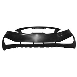 Front Bumper Cover For 2017-2018 Ford Fusion - Primered Black - Direct Replacement